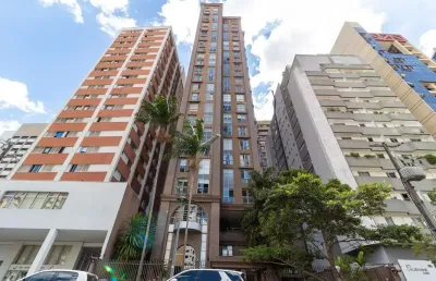 Cobertura triplex semimobiliada de 1 suíte com vista panorâmica no batel, em curitiba | ref 244