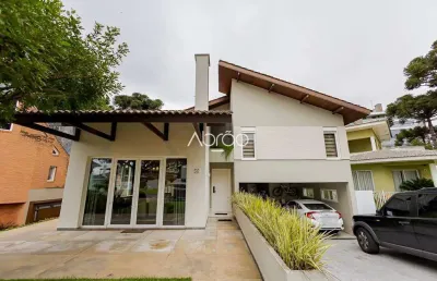 Casa em condomínio semimobiliada com 4 quartos no ecoville - 500 m² | ref 412
