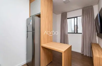 Apartamento mobiliado à venda no batel – 1 quarto - 24m² - ideal para morar ou investir | ref 480