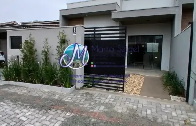 Casa  2 dormitórios sendo 1 suíte  financiamento mcmv  em barra velha-sc