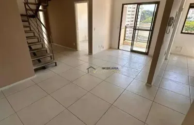 Cobertura com 3 dormitórios à venda, 120 m² por r$ 570.000,00 - pechincha - rio de janeiro/rj