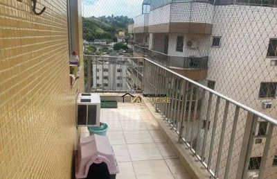 Apartamento salão , 2qtos , sendo 1 suíte + dependências completas