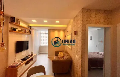 Apartamento com 2 quartos à venda, 65 m² por r$ 400.000 - centro - niterói/rj