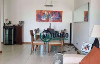 Apartamento com 3 quartos à venda, 102 m² por r$ 680.000 - santa rosa - niterói/rj