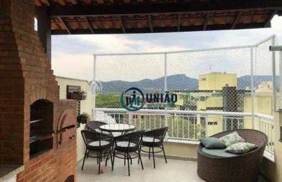 Cobertura com 2 quartos à venda, 172 m² por r$ 980.000 - itaipu - niterói/rj