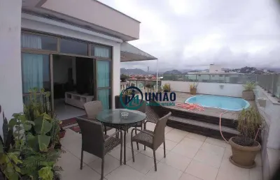 Cobertura com 3 quartos sendo 2 suítes à venda, 260 m² por r$ 2.450.000 - piratininga - niterói/rj