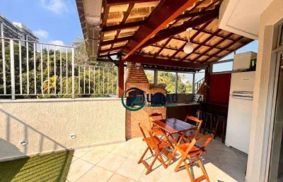 Cobertura com 3 quartos à venda, 180 m² por r$ 850.000 - ingá - niterói/rj