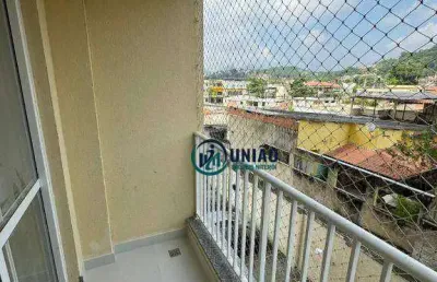 Apartamento com 2 dormitórios à venda, 50 m² por r$ 299.000,00 - maria paula - são gonçalo/rj