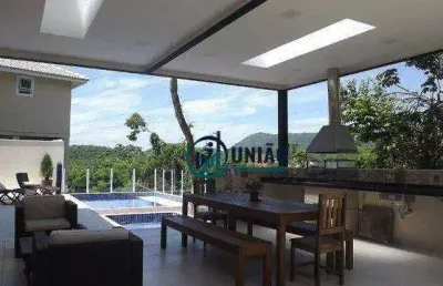 Espetacular casa em condomínio fechado, com 4 dormitórios, sendo 3 suítes, piscina, churrasqueira,  à venda, 400 m² - sape - niterói/rj