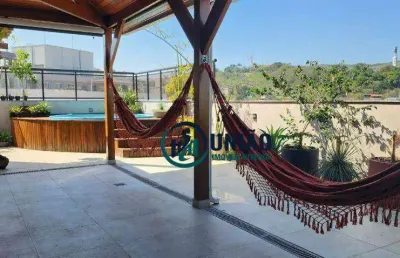 Cobertura à venda, 230 m² por r$ 1.800.000,00 - santa rosa - niterói/rj