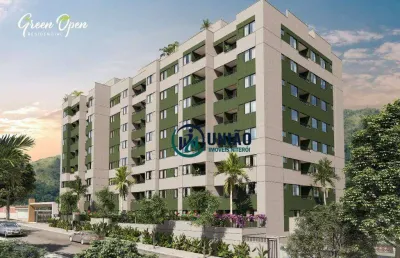 Apartamento com 2 dormitórios à venda, 42 m² por r$ 301.488,00 - fonseca - niterói/rj