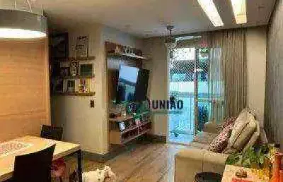 Lindo apartamento com 3 dormitórios, sendo uma suite, todo montado, uma vaga, lazer completo!!