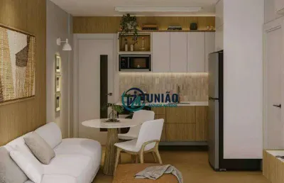 Apartamento com 1 quarto à venda, 37 m² por r$ 599.900 - camboinhas - niterói/rj