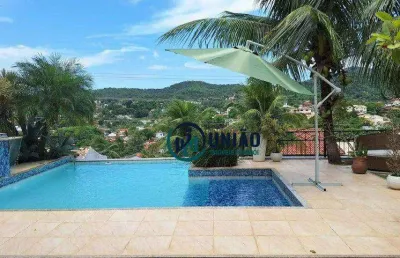 Casa com 4 dormitórios à venda, 470 m² por r$ 1.490.000,00 - badu - niterói/rj