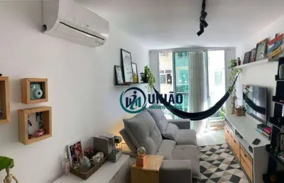 Apartamento com 2 quartos à venda, 58 m² por r$ 450.000 - badu - niterói/rj