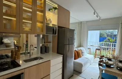 Apartamento 2 dormitórios com varanda na barra funda