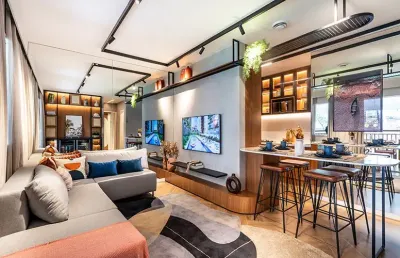 Apartamento 3 dormitórios com varanda na vila andrade.