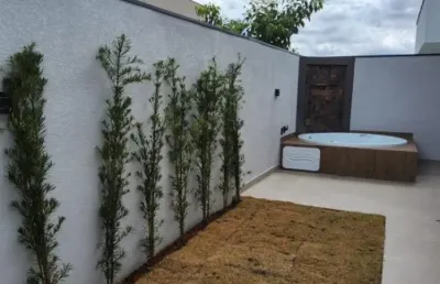 Casa térrea em cond./ 3 suítes/ área gourmet/ jacuzzi/ lazer/ cajuru do sul