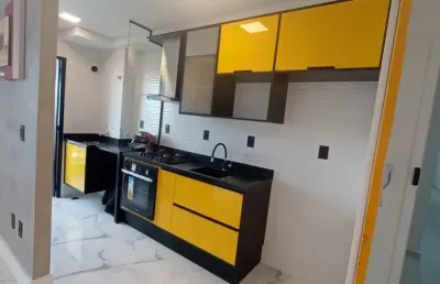 Apto semi mobiliado/ 2 dorm./ suíte/ varanda gourmet/ lazer/ jd. pagliato