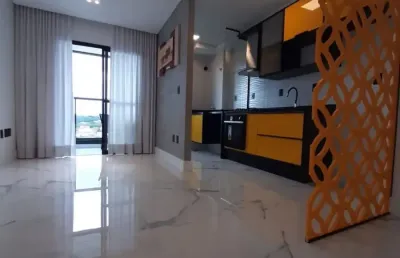 Apto semi mobiliado/ 2 dorm./ suíte/ varanda gourmet/ lazer/ jd. pagliato