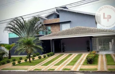 Casa com 4 dormitórios à venda, 550 m² por r$ 3.500.000 - condomínio terras de são carlos - jundiaí/sp