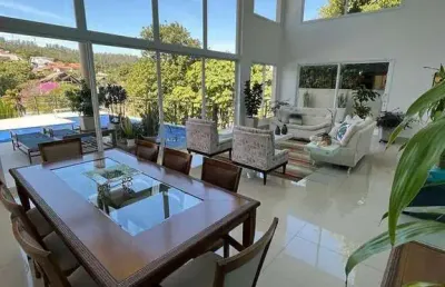 Casa, 680 m² - venda por r$ 4.950.000,00 ou aluguel por r$ 26.360,00/mês - condomínio estância marambaia - vinhedo/sp