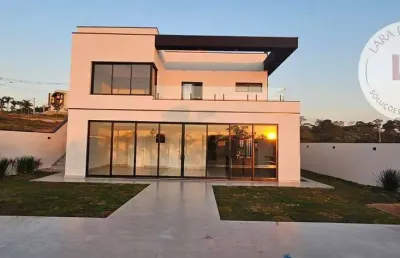 Casa no condominio bosque do horto jundiai à venda - 3 suites e escritorio