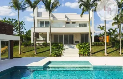 Belissima casa no fazenda da grama com 5 suites para locação