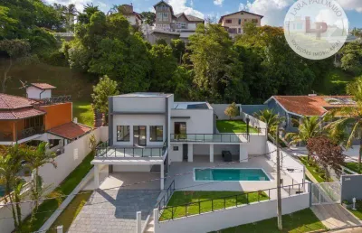 Belissima casa no estancia marambaia em vinhedo com 4 suites, a venda