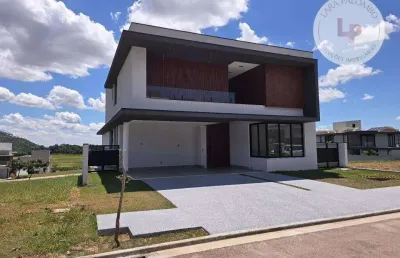 Sofisticada casa a venda no alphaville jundiai com 4 suites
