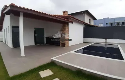 Casa para venda em itanhaém, jardim bopiranga, 3 dormitórios, 2 suítes, 3 banheiros, 2 vagas