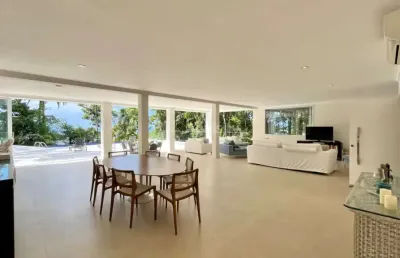 Casa com vista para o mar na praia de são pedro - guarujá