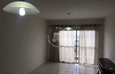 Apartamento para venda e locação com 2 quartos no edifício nevio borgonovi - jundiaí-sp.