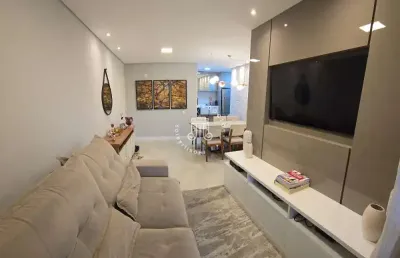 Apartamento de 82 m² está localizado no condomínio flex 2, em jundiaí-sp.