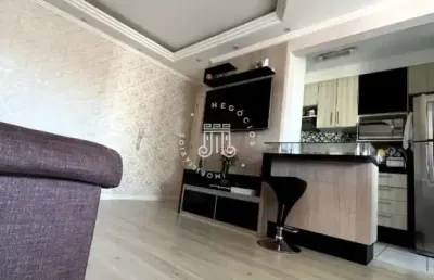 Apartamento à venda com 2 dormitórios - scalla convivium club, engordadouro em jundiaí/sp.