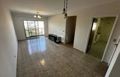 Apartamento para locação no condomínio névio borgonovi no centro de jundiaí/sp