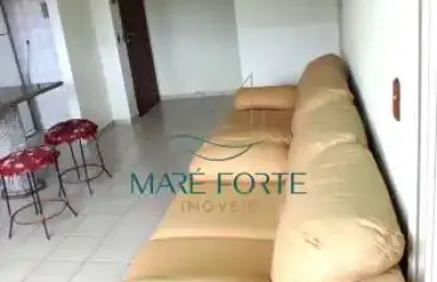 Apartamento mobiliado com 2 dormitórios no perequê-açú