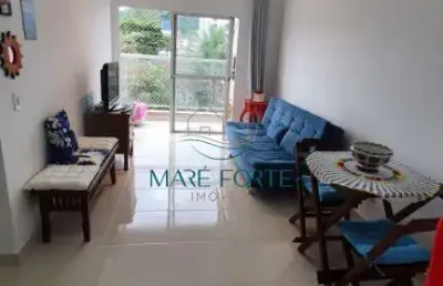 Lindo apartamento, mobiliado, com 2 dormitórios no perequê-açú