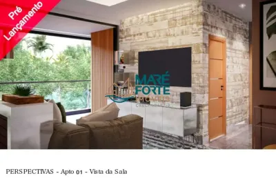 Apartamento novo com 70m² a 250 metros da orla do perequê-açú!