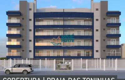 Cobertura duplex com entrega em 11/25 a 400 metros da praia das toninhas!