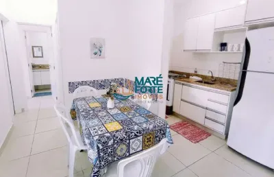 Apartamento mobiliado a 300 metros da praia das toninhas!