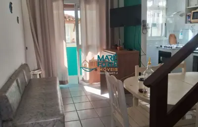 Apartamento duplex, mobiliado enfrente ao mar, no bairro pereque açu em ubatuba sp.