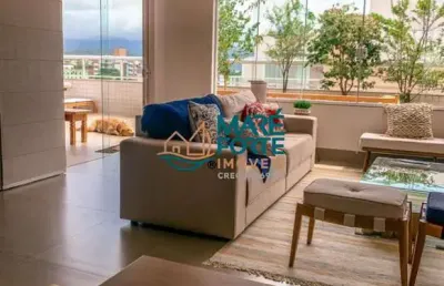 Linda cobertura com 03 suites totalmente mobiliada e decorada no itagua