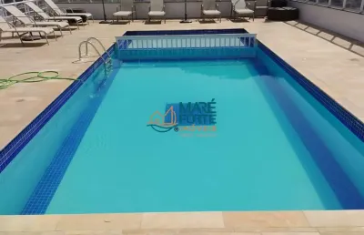 Apartamento com vista para o mar próximo a praia das toninhas em ubatuba sp
