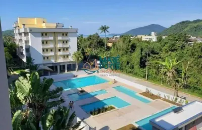 Apartamento (mobiliado) a 300 metros da praia do perequê-açú com área de lazer completa!