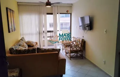 Amplo apartamento com 90m² internos, 2 vagas de garagem, mobiliado e perto do mar!