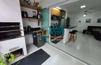 Lindo apartamento todo mobiliado, 350metros da orla