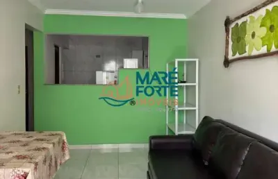 Apartamento com 1 dormitório 400 metros da praia grande