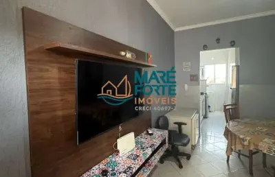 Apartamento todo mobiliado 600 metros da orla do itaguá