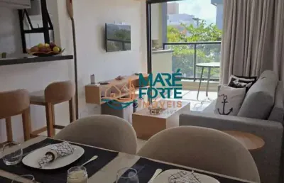 Apartamento mobiliado com vista parcial para o mar no itaguá ubatuba!
